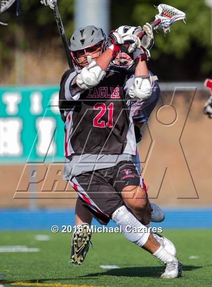 Thumbnail 2 in Santa Fe Christian vs. San Marcos (CIF SDS D1 Final) photogallery.