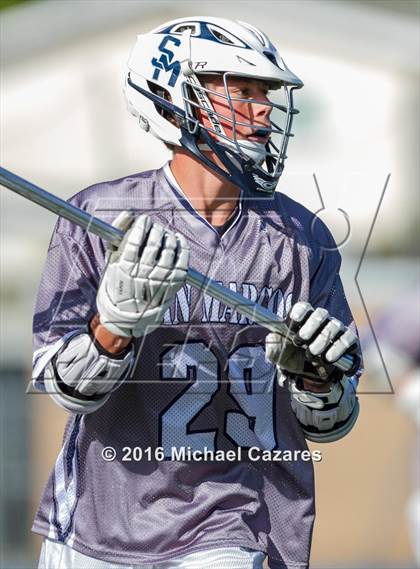 Thumbnail 2 in Santa Fe Christian vs. San Marcos (CIF SDS D1 Final) photogallery.