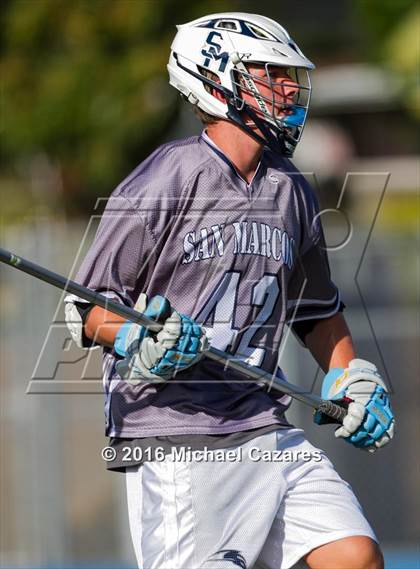 Thumbnail 2 in Santa Fe Christian vs. San Marcos (CIF SDS D1 Final) photogallery.
