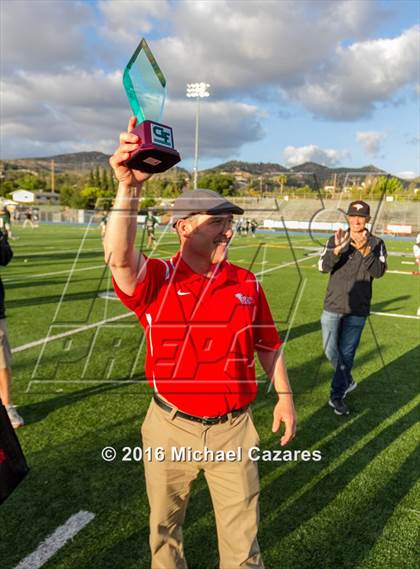 Thumbnail 2 in Santa Fe Christian vs. San Marcos (CIF SDS D1 Final) photogallery.