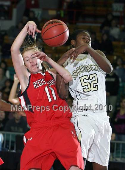 Thumbnail 3 in Monarch vs. Regis Jesuit (5A Quarterfinals) photogallery.