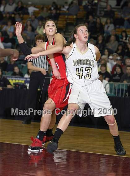 Thumbnail 2 in Monarch vs. Regis Jesuit (5A Quarterfinals) photogallery.