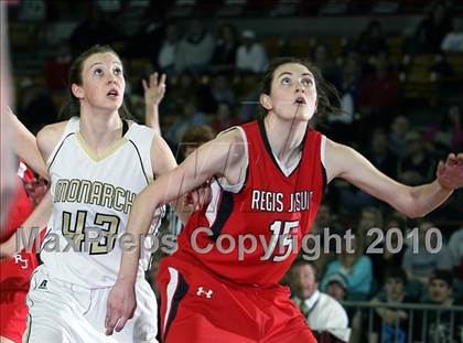 Thumbnail 1 in Monarch vs. Regis Jesuit (5A Quarterfinals) photogallery.