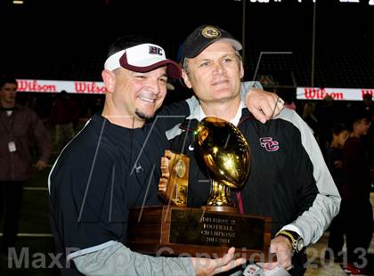 Thumbnail 3 in Salpointe Catholic vs. Chaparral (AIA D2 Final) photogallery.