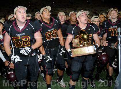 Thumbnail 3 in Salpointe Catholic vs. Chaparral (AIA D2 Final) photogallery.