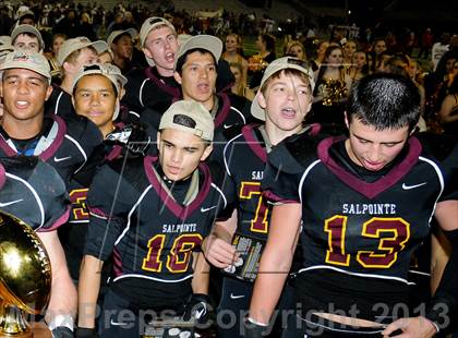 Thumbnail 3 in Salpointe Catholic vs. Chaparral (AIA D2 Final) photogallery.