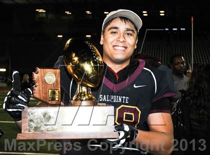 Thumbnail 3 in Salpointe Catholic vs. Chaparral (AIA D2 Final) photogallery.