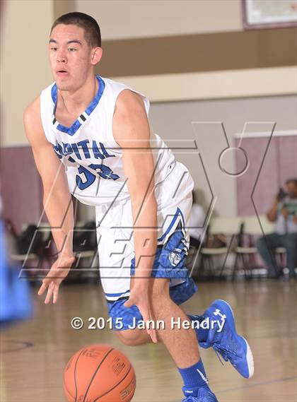 Thumbnail 3 in Prestonwood Christian @ Capital Christian (MaxPreps Holiday Classic) photogallery.