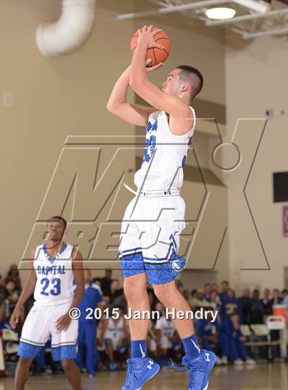 Thumbnail 3 in Prestonwood Christian @ Capital Christian (MaxPreps Holiday Classic) photogallery.