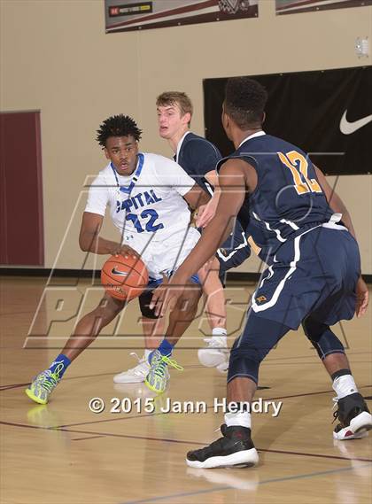 Thumbnail 3 in Prestonwood Christian @ Capital Christian (MaxPreps Holiday Classic) photogallery.