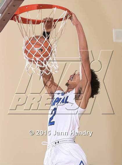Thumbnail 1 in Prestonwood Christian @ Capital Christian (MaxPreps Holiday Classic) photogallery.