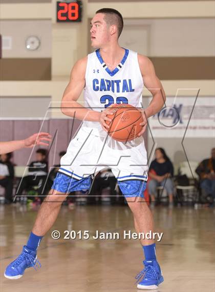 Thumbnail 1 in Prestonwood Christian @ Capital Christian (MaxPreps Holiday Classic) photogallery.