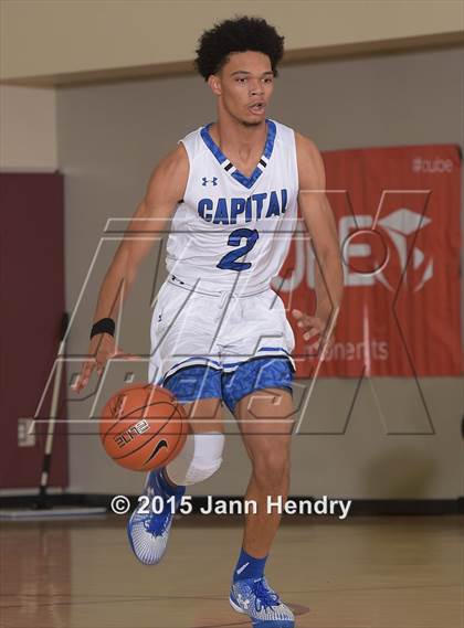 Thumbnail 1 in Prestonwood Christian @ Capital Christian (MaxPreps Holiday Classic) photogallery.