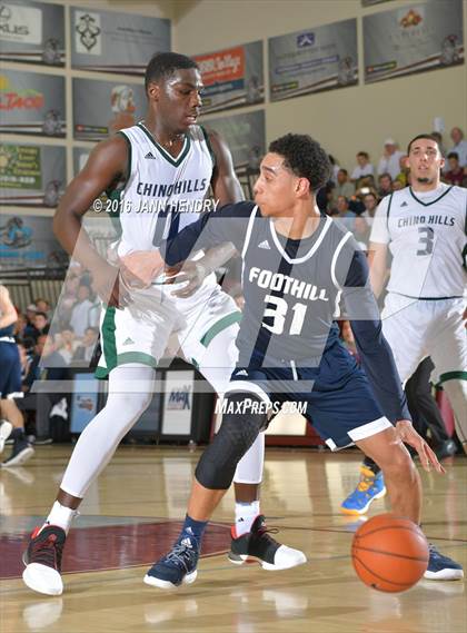 Thumbnail 3 in Foothill vs. Chino Hills (Rancho Mirage Holiday Invitational) photogallery.