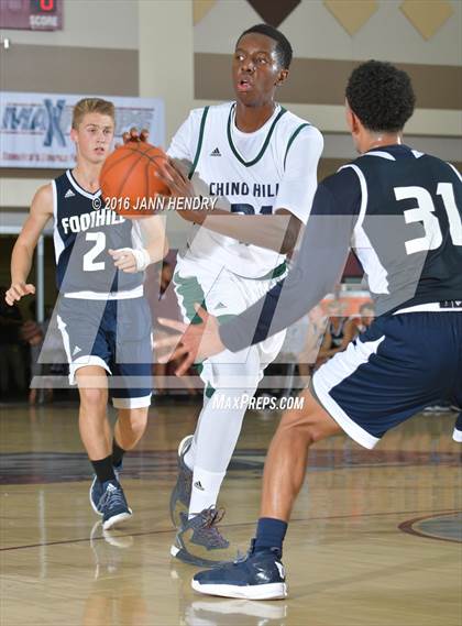Thumbnail 3 in Foothill vs. Chino Hills (Rancho Mirage Holiday Invitational) photogallery.