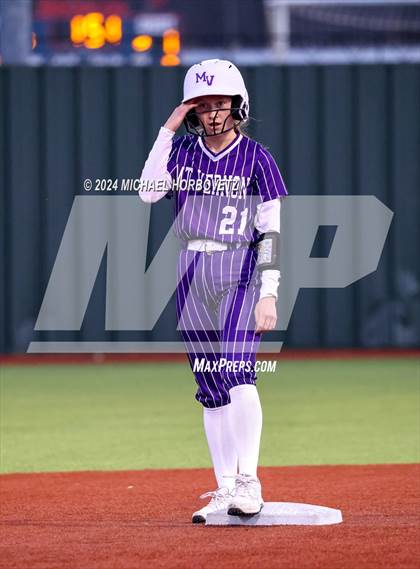 Thumbnail 3 in North Forney vs Mt Vernon (McKinney Tournament) photogallery.