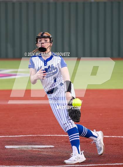 Thumbnail 2 in North Forney vs Mt Vernon (McKinney Tournament) photogallery.