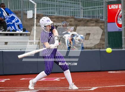 Thumbnail 2 in North Forney vs Mt Vernon (McKinney Tournament) photogallery.