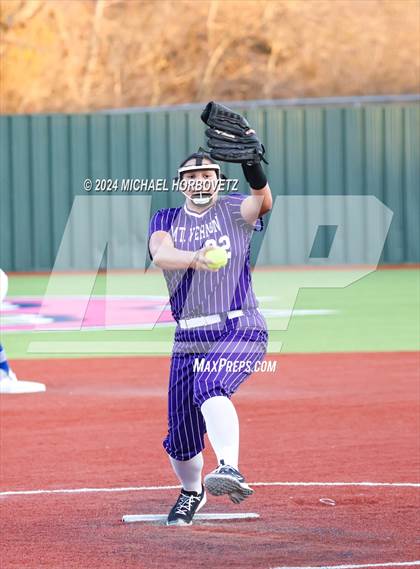 Thumbnail 2 in North Forney vs Mt Vernon (McKinney Tournament) photogallery.