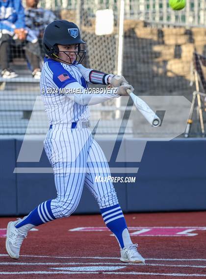 Thumbnail 3 in North Forney vs Mt Vernon (McKinney Tournament) photogallery.