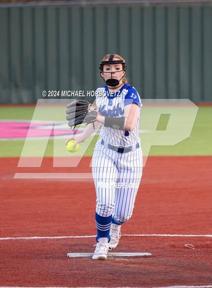 Thumbnail 3 in North Forney vs Mt Vernon (McKinney Tournament) photogallery.