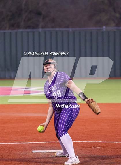 Thumbnail 3 in North Forney vs Mt Vernon (McKinney Tournament) photogallery.