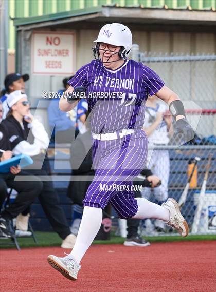 Thumbnail 2 in North Forney vs Mt Vernon (McKinney Tournament) photogallery.