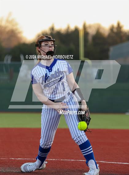 Thumbnail 2 in North Forney vs Mt Vernon (McKinney Tournament) photogallery.