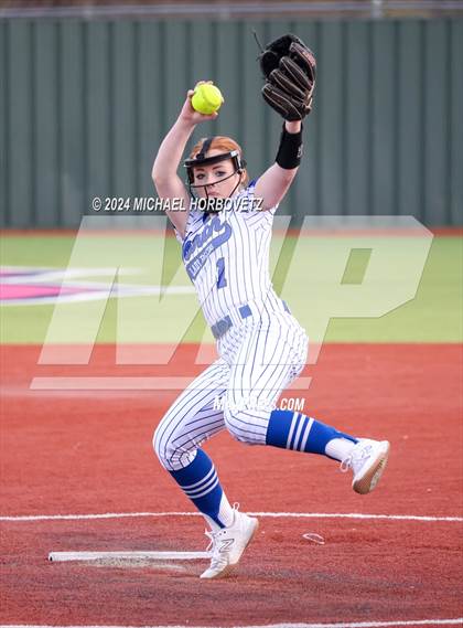Thumbnail 2 in North Forney vs Mt Vernon (McKinney Tournament) photogallery.