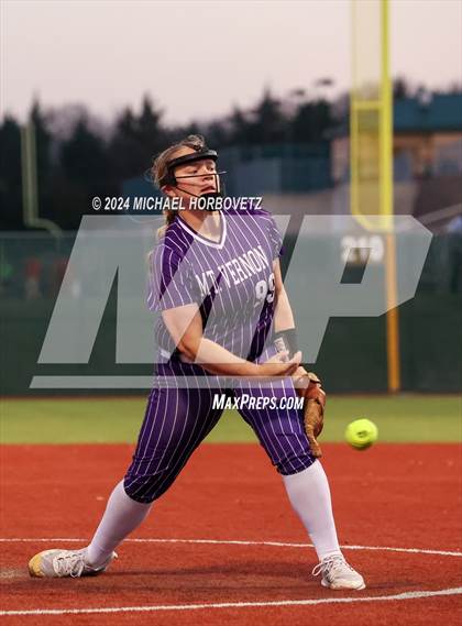 Thumbnail 3 in North Forney vs Mt Vernon (McKinney Tournament) photogallery.