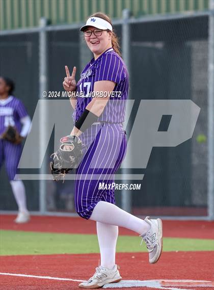 Thumbnail 2 in North Forney vs Mt Vernon (McKinney Tournament) photogallery.
