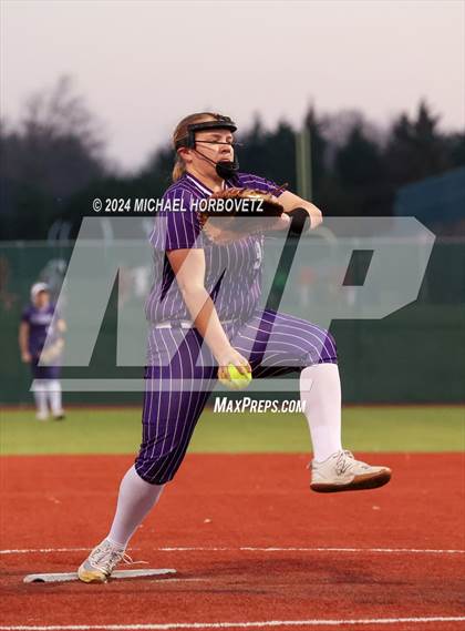Thumbnail 2 in North Forney vs Mt Vernon (McKinney Tournament) photogallery.