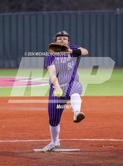Thumbnail 3 in North Forney vs Mt Vernon (McKinney Tournament) photogallery.