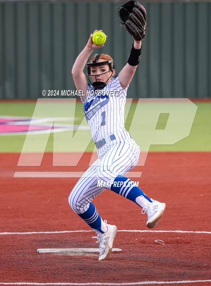Thumbnail 2 in North Forney vs Mt Vernon (McKinney Tournament) photogallery.