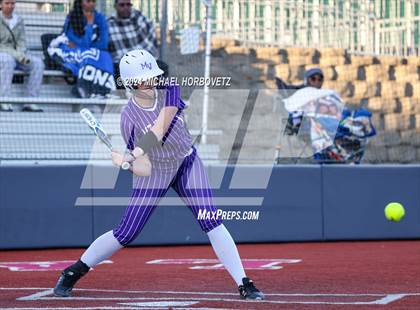 Thumbnail 2 in North Forney vs Mt Vernon (McKinney Tournament) photogallery.