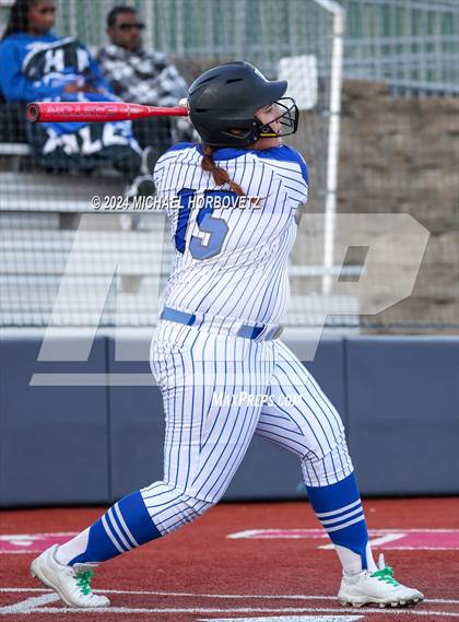 Thumbnail 3 in North Forney vs Mt Vernon (McKinney Tournament) photogallery.