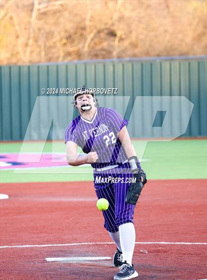 Thumbnail 2 in North Forney vs Mt Vernon (McKinney Tournament) photogallery.