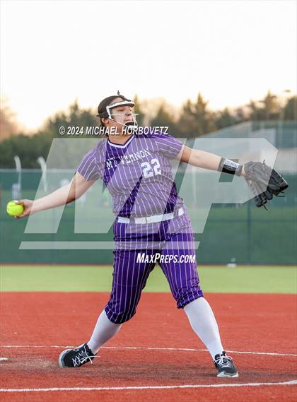 Thumbnail 3 in North Forney vs Mt Vernon (McKinney Tournament) photogallery.