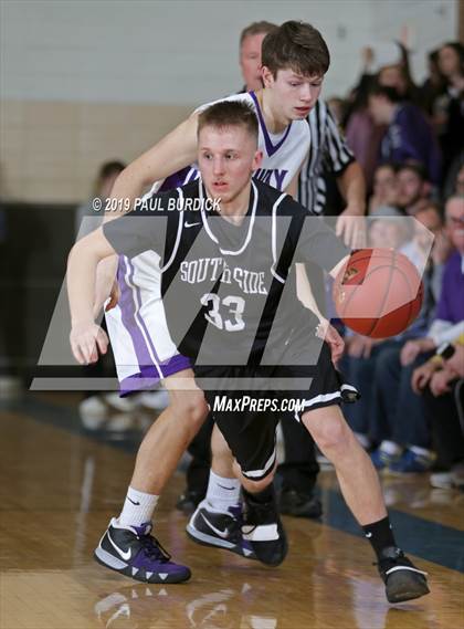 Thumbnail 3 in South Side vs Coudersport (PIAA AA First Round) photogallery.