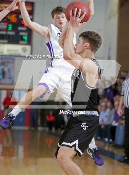 Thumbnail 1 in South Side vs Coudersport (PIAA AA First Round) photogallery.