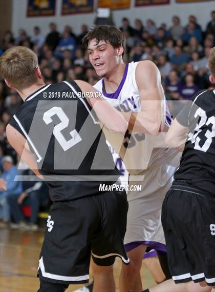 Thumbnail 1 in South Side vs Coudersport (PIAA AA First Round) photogallery.