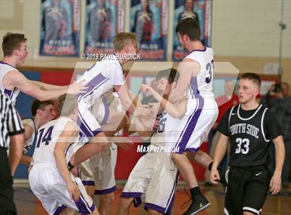 Thumbnail 1 in South Side vs Coudersport (PIAA AA First Round) photogallery.