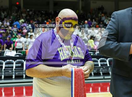 Thumbnail 3 in Blum vs. Harrold (UIL 1A Volleyball Final Medal Ceremony) photogallery.