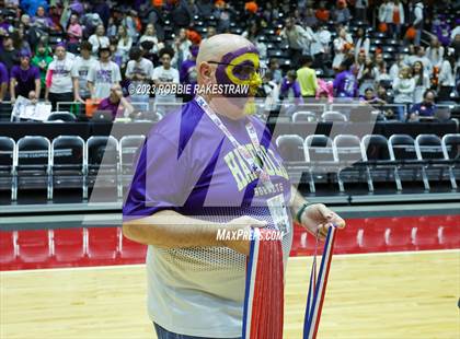 Thumbnail 2 in Blum vs. Harrold (UIL 1A Volleyball Final Medal Ceremony) photogallery.