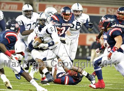 Thumbnail 2 in Lincoln vs. Erasmus Hall (PSAL Division Final) photogallery.