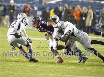 Thumbnail 3 in Lincoln vs. Erasmus Hall (PSAL Division Final) photogallery.