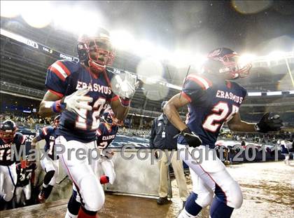 Thumbnail 1 in Lincoln vs. Erasmus Hall (PSAL Division Final) photogallery.