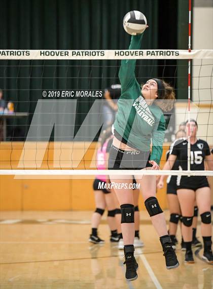 Thumbnail 1 in Hoover vs Hanford (Patriot Varsity Tournament) photogallery.