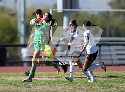 Thumbnail 1 in Canyon del Oro vs Flowing Wells (Brandon Bean Soccer Tournament) photogallery.