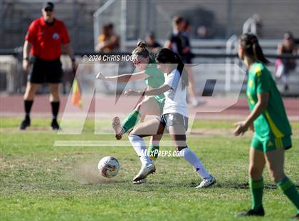 Thumbnail 1 in Canyon del Oro vs Flowing Wells (Brandon Bean Soccer Tournament) photogallery.